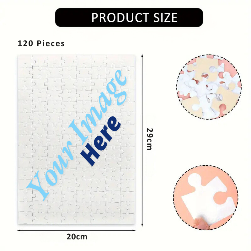 Personalised Jigsaw Puzzle - A4 - 120 Pieces