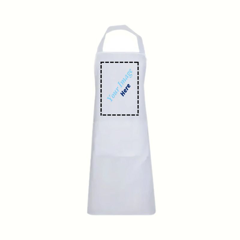 Custom White Apron