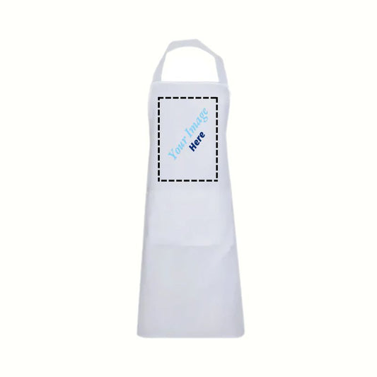 Custom White Apron