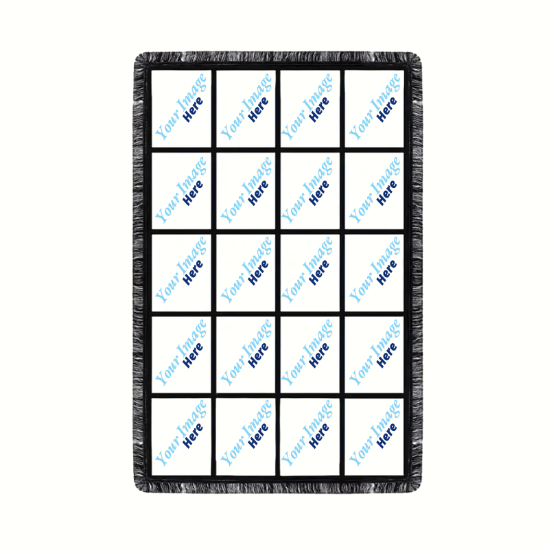 Customizable Photo Blanket - 20 Pictures