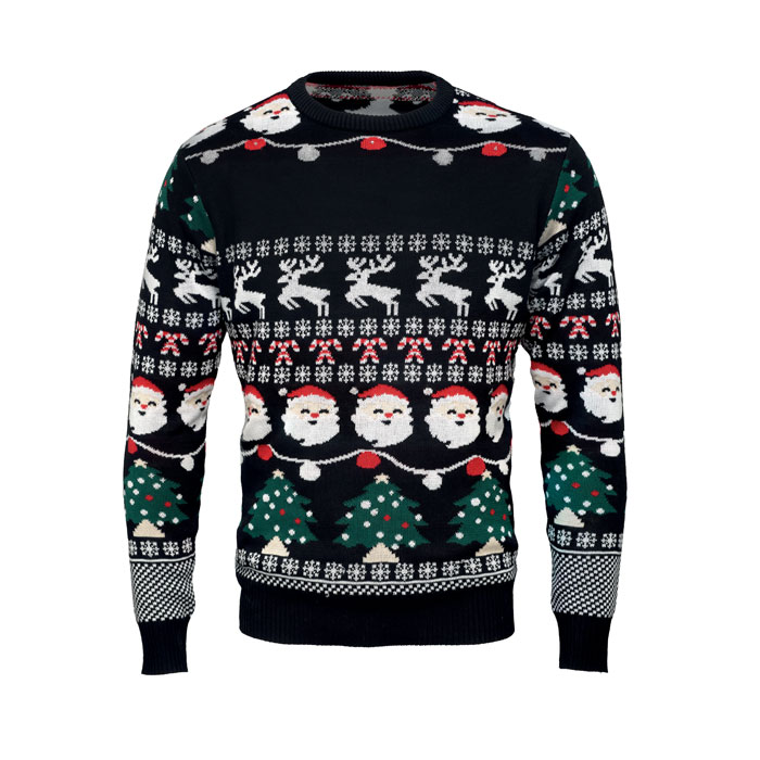 Christmas LED sweater L/XL with your logo