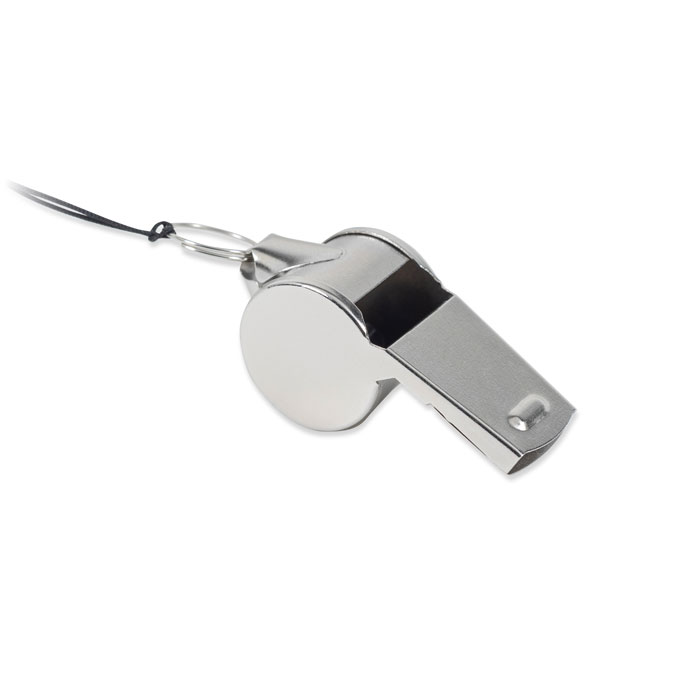 Metal whistle with your logo