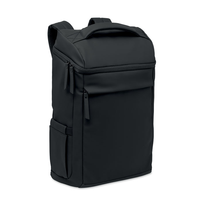 15" PU laptop backpack with your logo