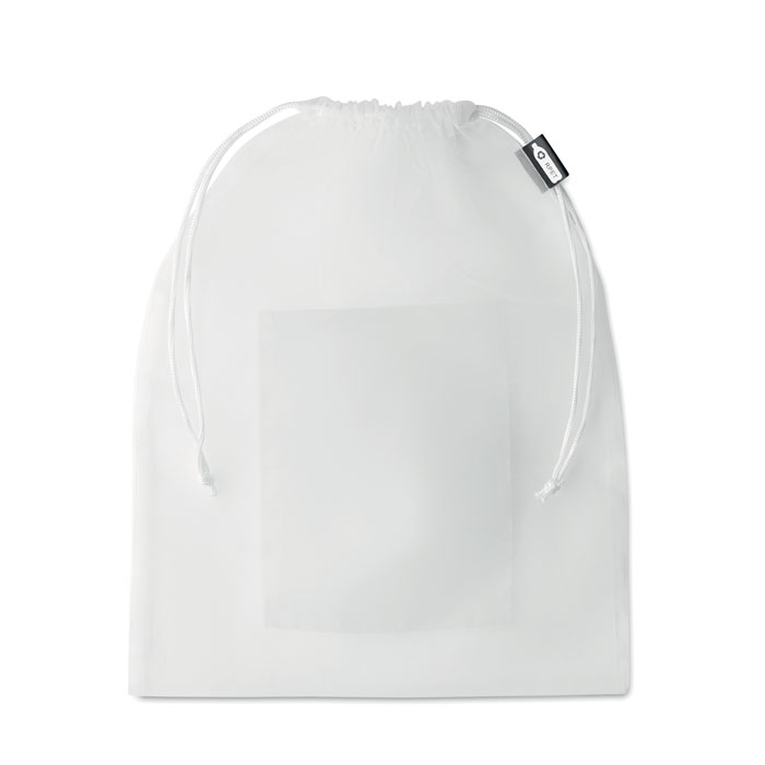 Mesh RPET food bag with your logo