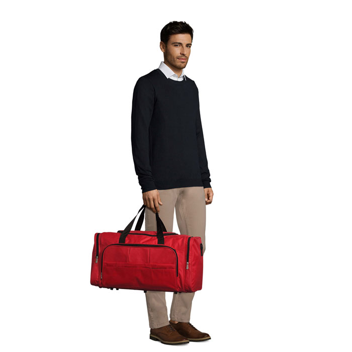 Multi-pocket travel bag 600D with your logo