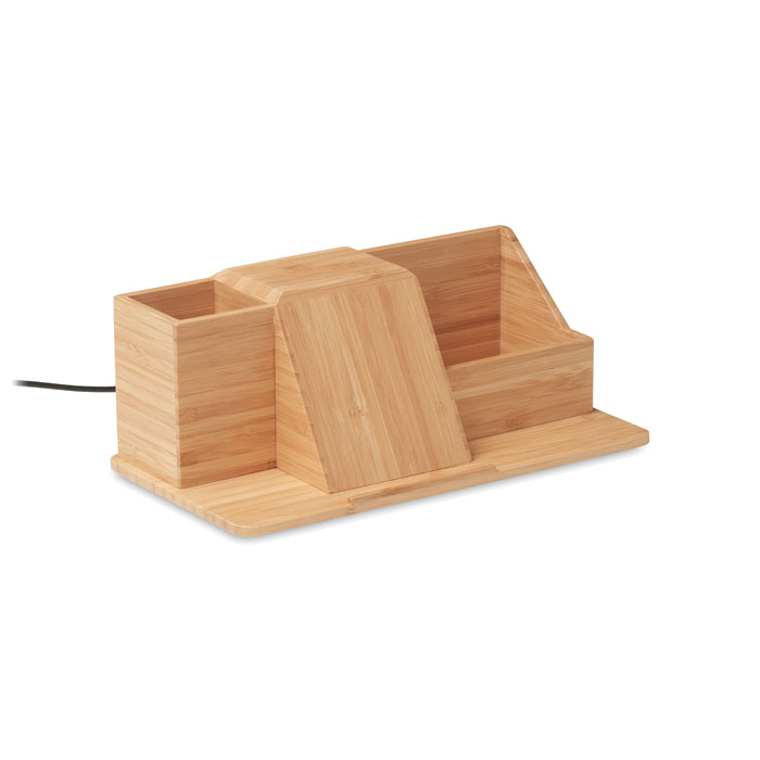 Desktop wireless charger 15W with your logo