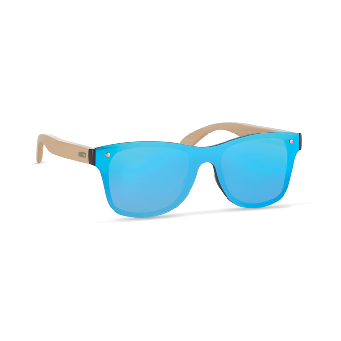 Sunglasses with mirrored lens with your logo