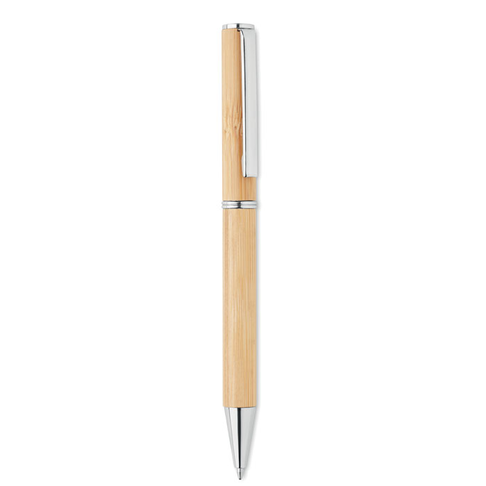 Bamboo twist type ball pen with your logo