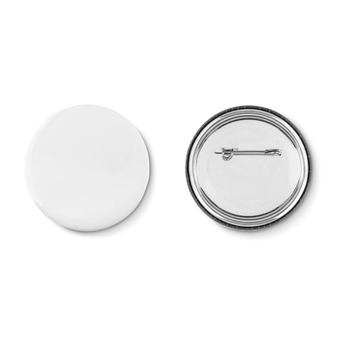 Pin button 58 mm with your logo