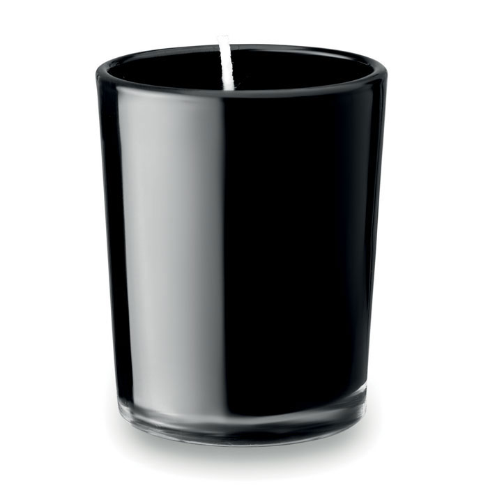 Scented candle in glass with your logo