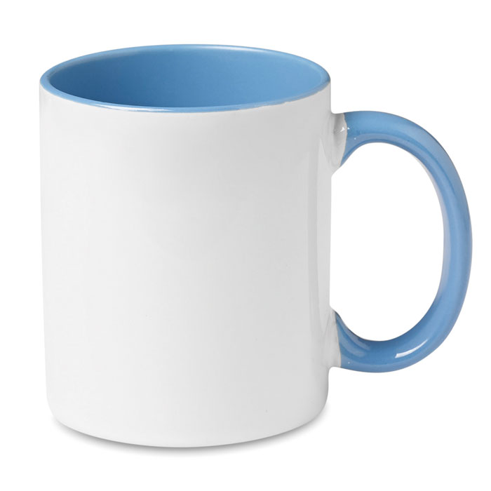 Coloured sublimation mug 300 ml with your logo