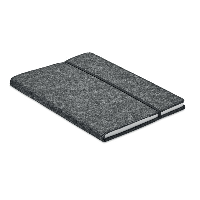 A5 RPET felt notebook with your logo