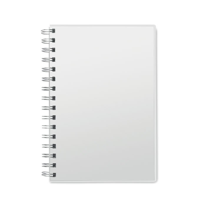 A5 RPET notebook, recycled lined with your logo