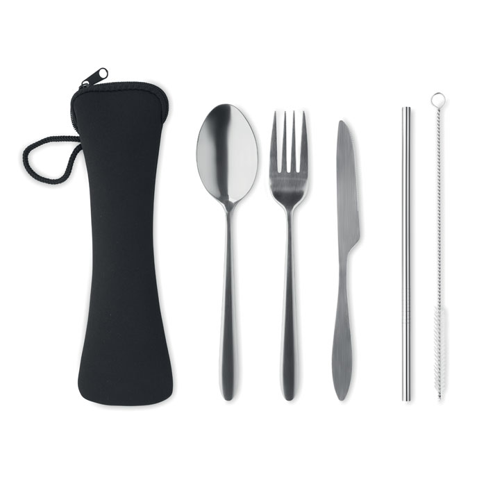 Cutlery set stainless steel with your logo