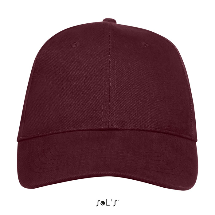 Six panel cap with your logo