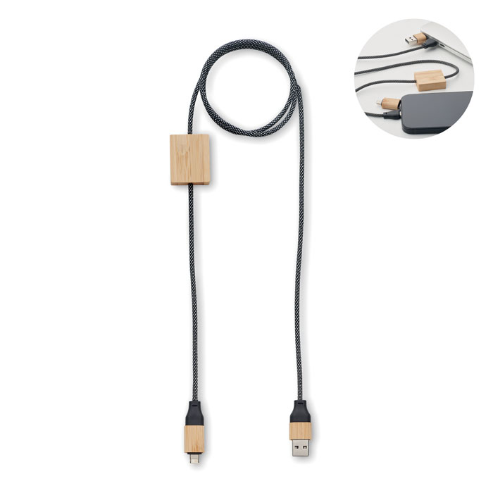60W charging cable with your logo