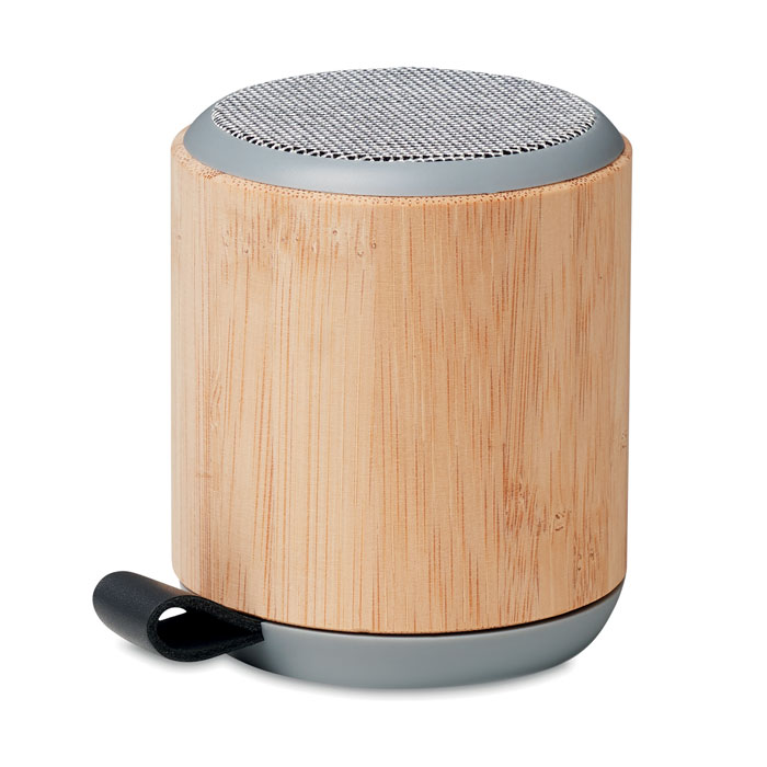 5.3 wireless bamboo speaker with your logo