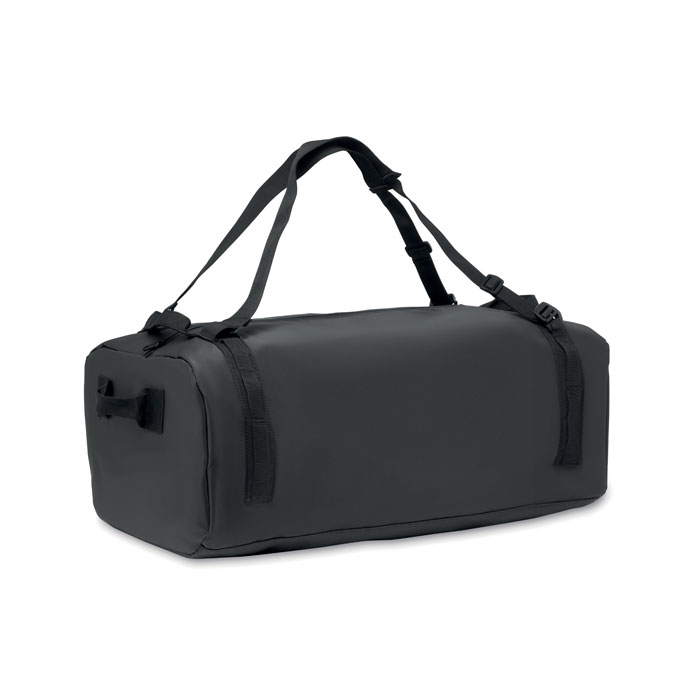 Travel tarpaulin duffle bag with your logo