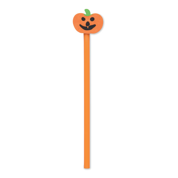 Halloween pencil with eraser with your logo