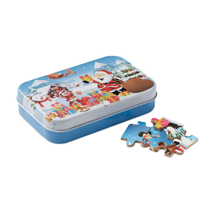 Wooden Christmas puzzle with your logo