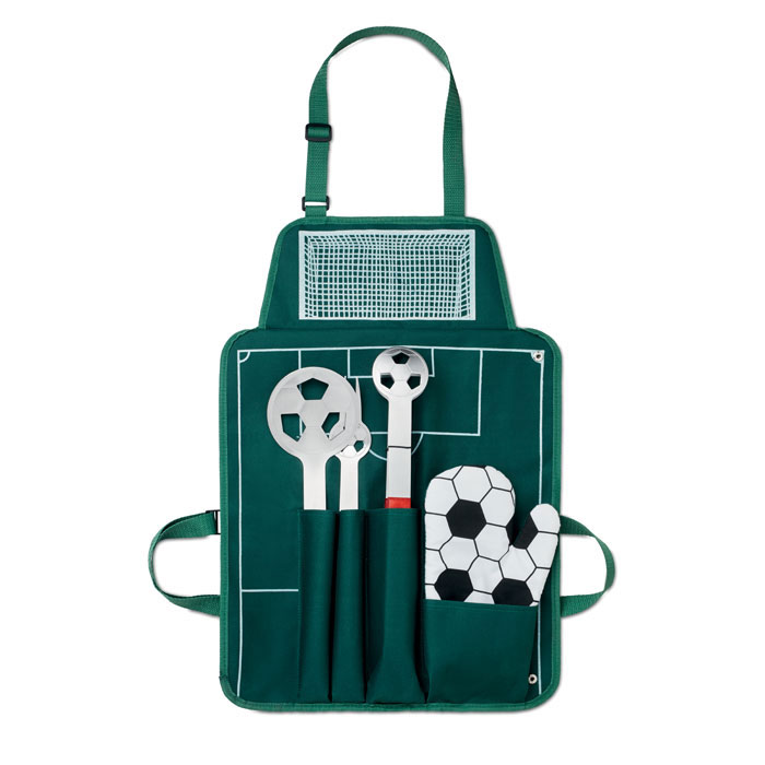 Football BBQ set with your logo