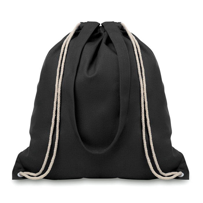 220gr/m² canvas 2 function bag with your logo