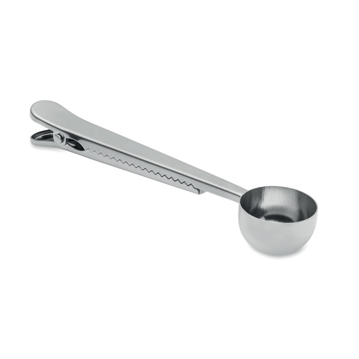 Coffee scoop with bag clip with your logo