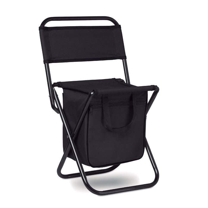 Foldable 600D chair with cooler with your logo