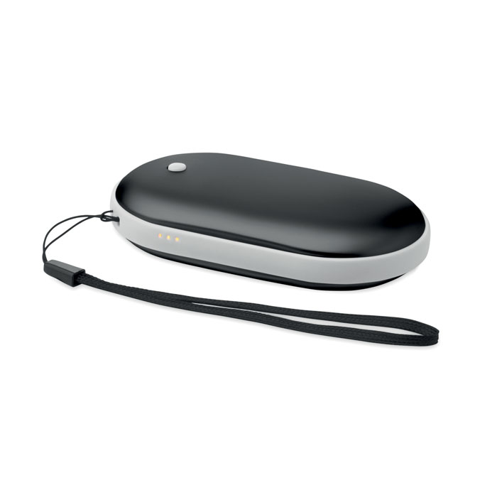 Aluminium electric hand warmer with your logo
