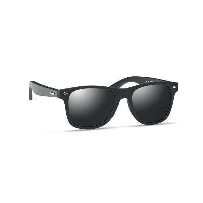 Sunglasses with bamboo arms with your logo