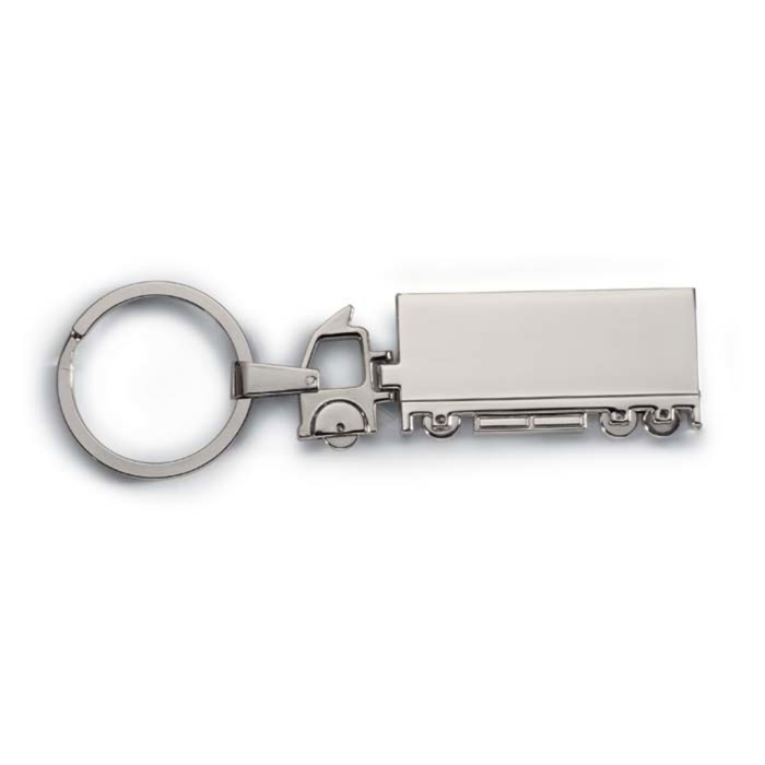 Truck metal key ring with your logo