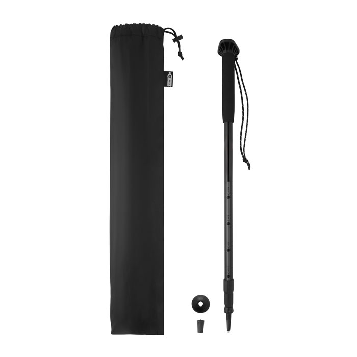 Telescopic walking pole with your logo