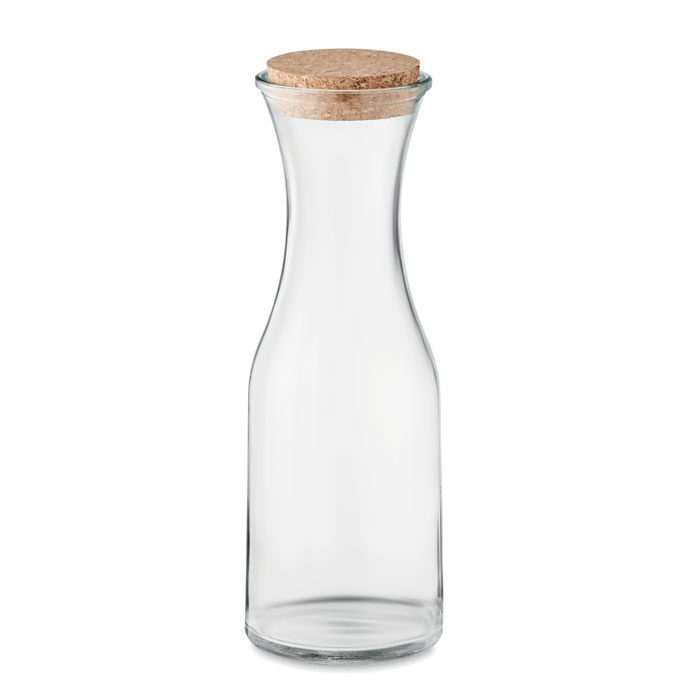 Recycled glass carafe 1 litre with your logo