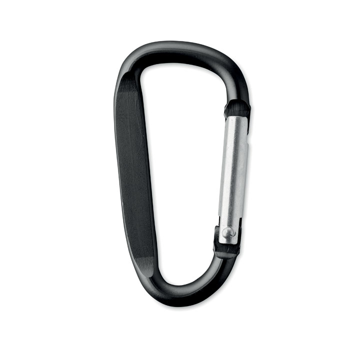 Carabiner clip in aluminium with your logo