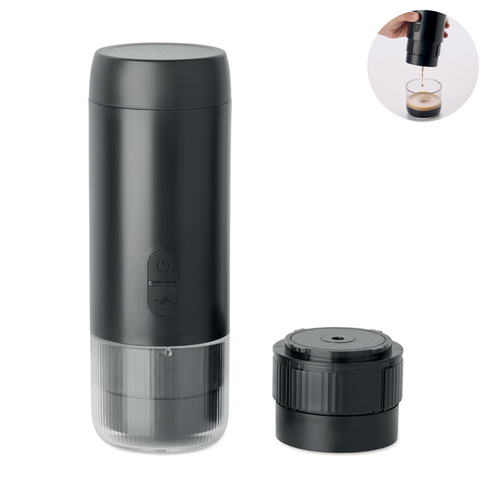 Portable coffee machine with your logo