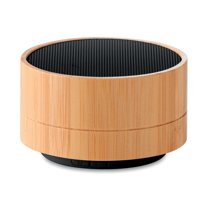 3W Bamboo wireless speaker with your logo
