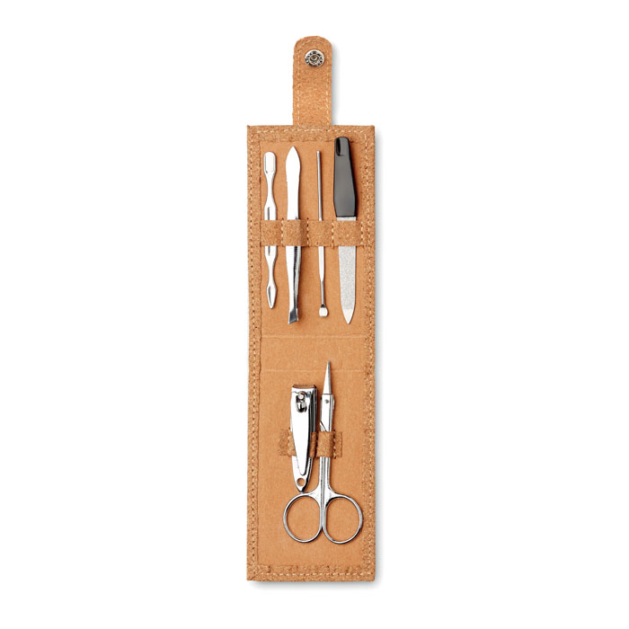 Cork 6-piece manicure set with your logo