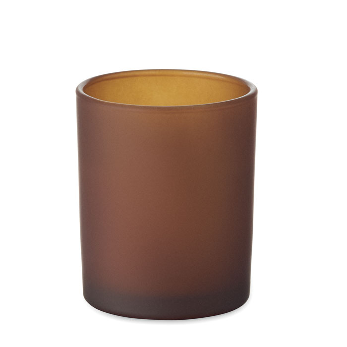 Plant-based wax candle 80 g with your logo