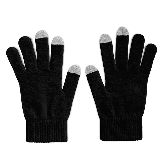 Tactile gloves for smartphones with your logo