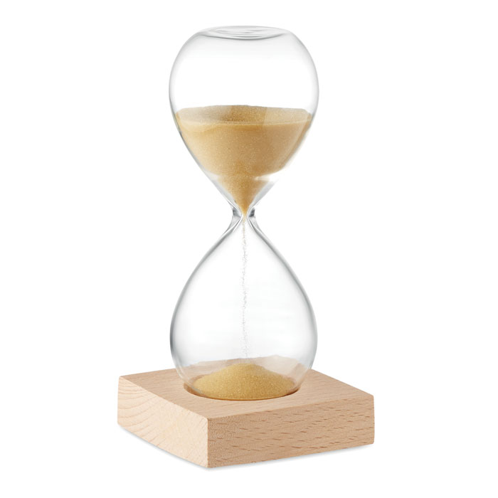 5 minute sand hourglass with your logo