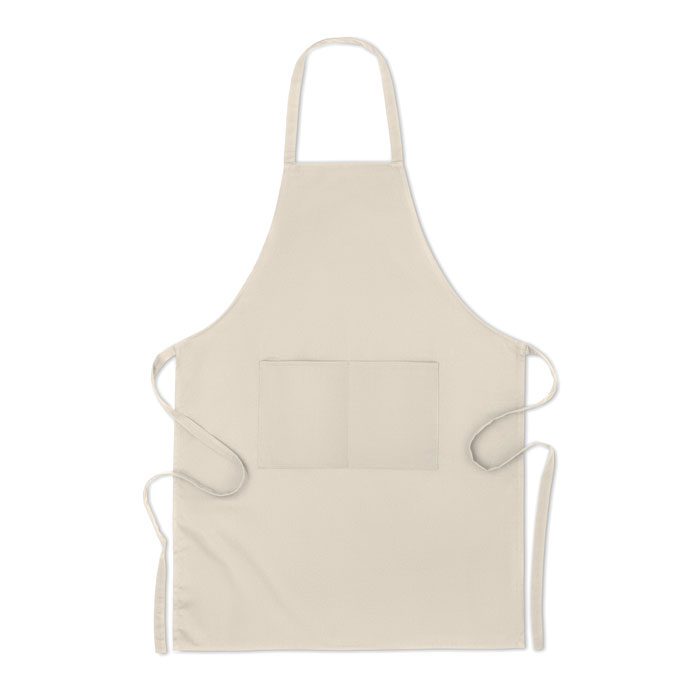 Organic cotton apron 200 gr/m² with your logo