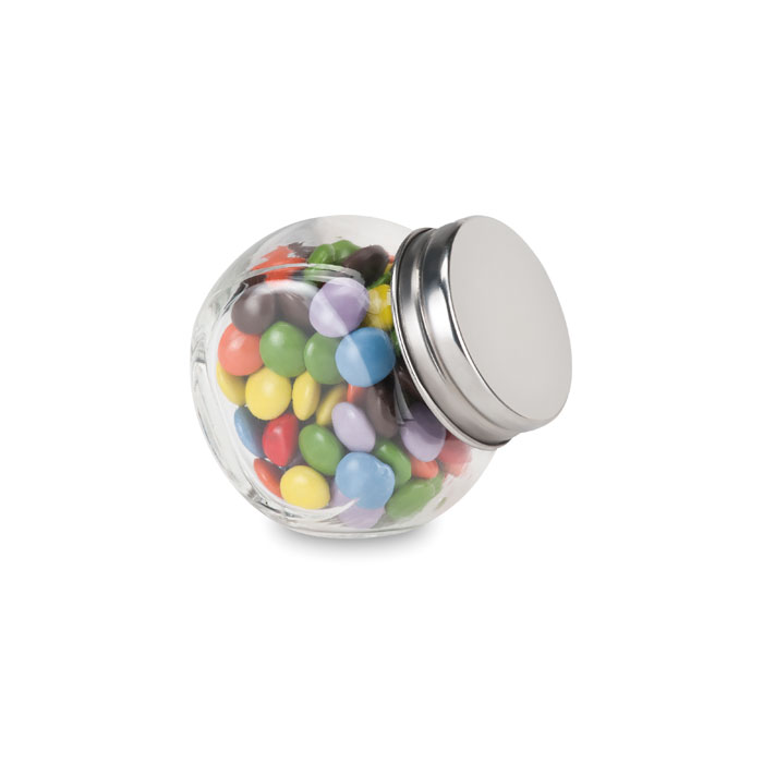 Chocolates in glass holder with your logo