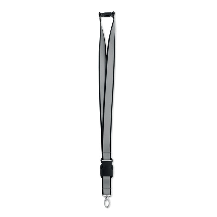 Reflective RPET lanyard with your logo