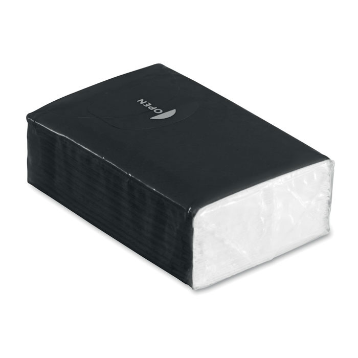 Mini tissues in packet with your logo