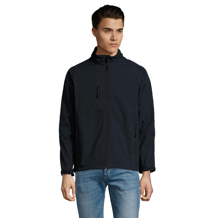Men's softshell jacket 340 with your logo