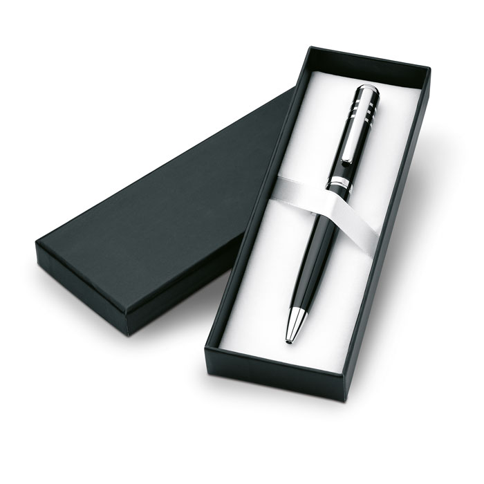 Metal ball pen in gift box with your logo