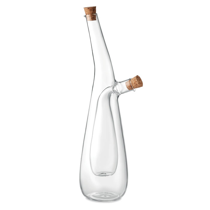 Glass oil and vinegar bottle with your logo