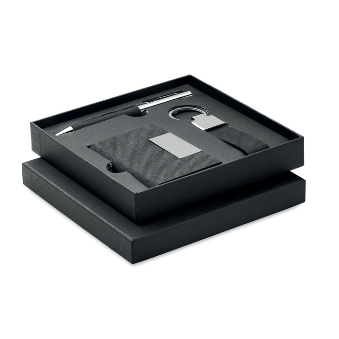 3-piece RPET gift set with your logo