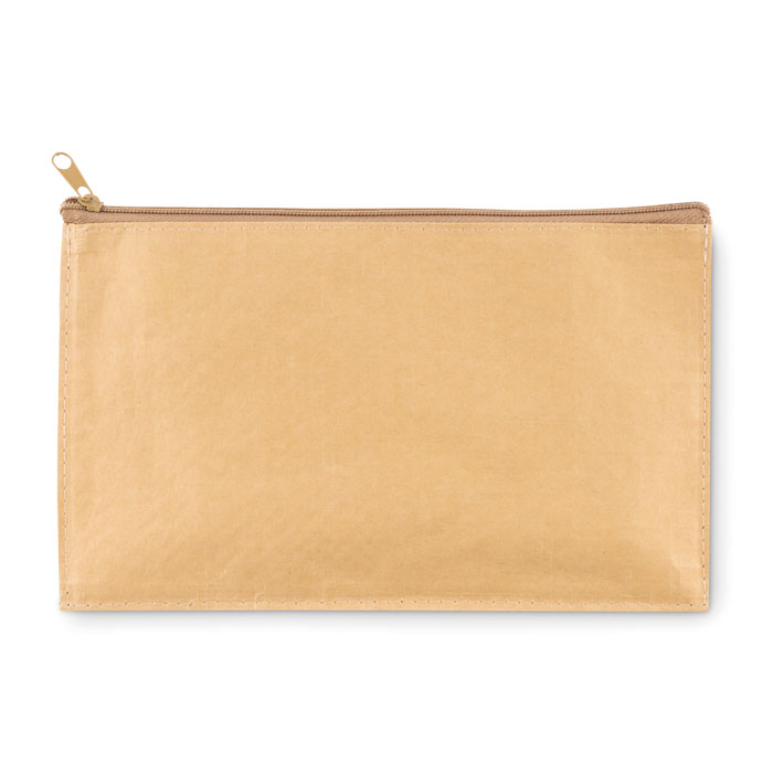Large woven paper pencil case with your logo