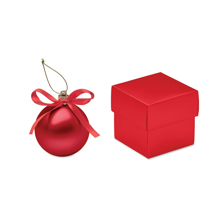 Christmas bauble gift box with your logo